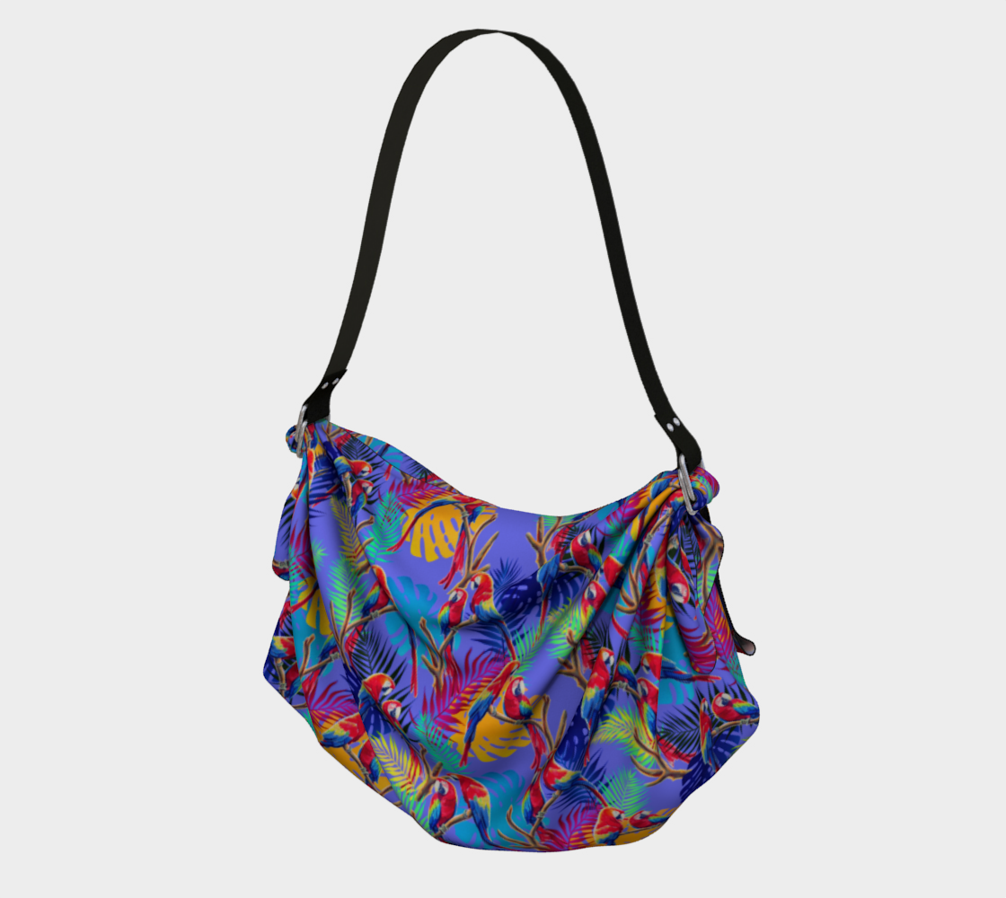 Macaws Origami Tote preview