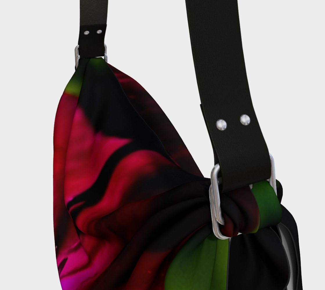 Purple Wild Flower Origami Tote preview #3