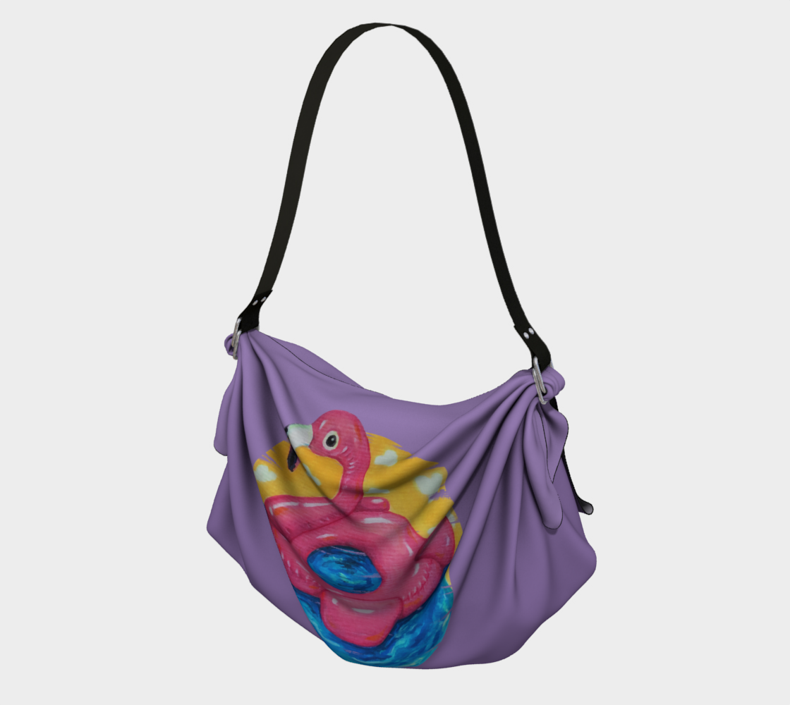 Flamingo Float Origami Tote  preview