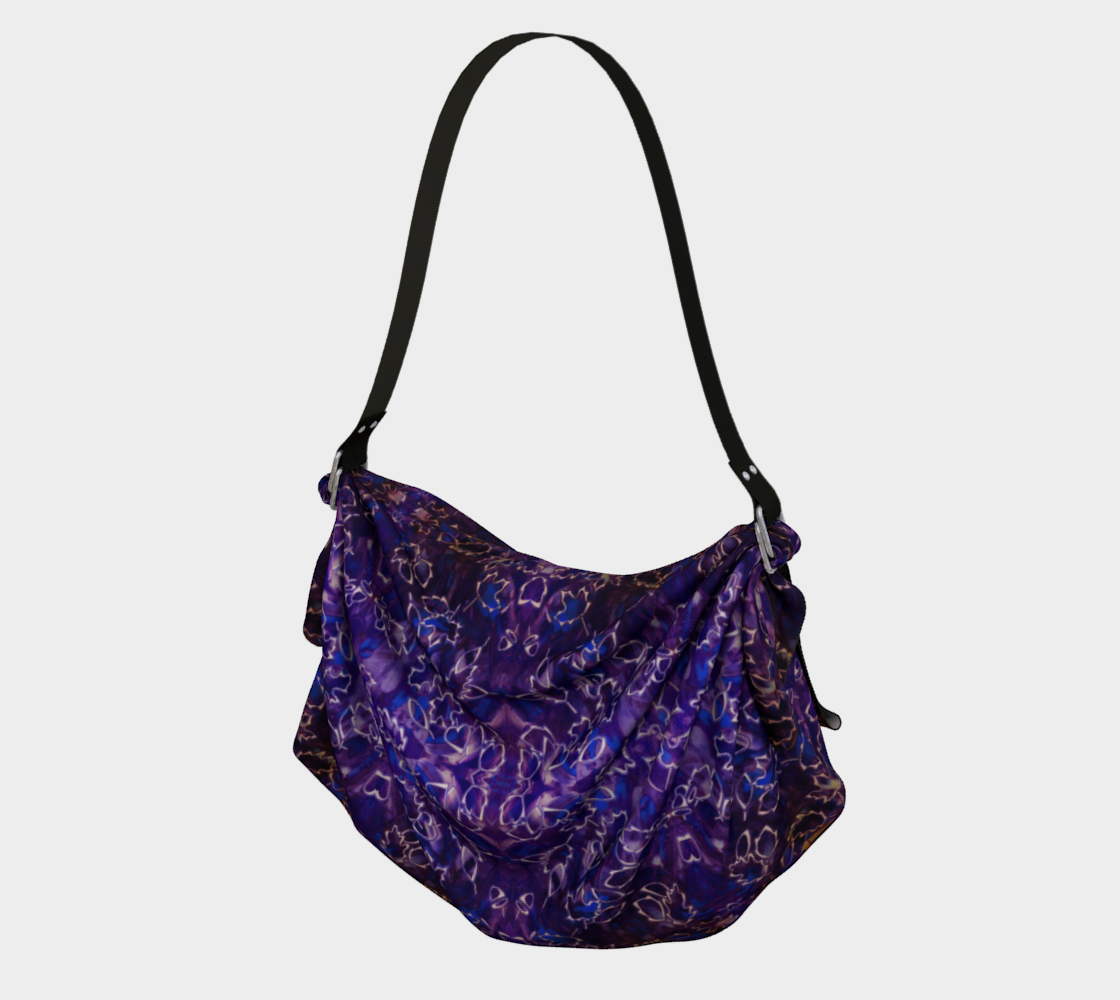 Leaf Purple Lace Origami Tote preview