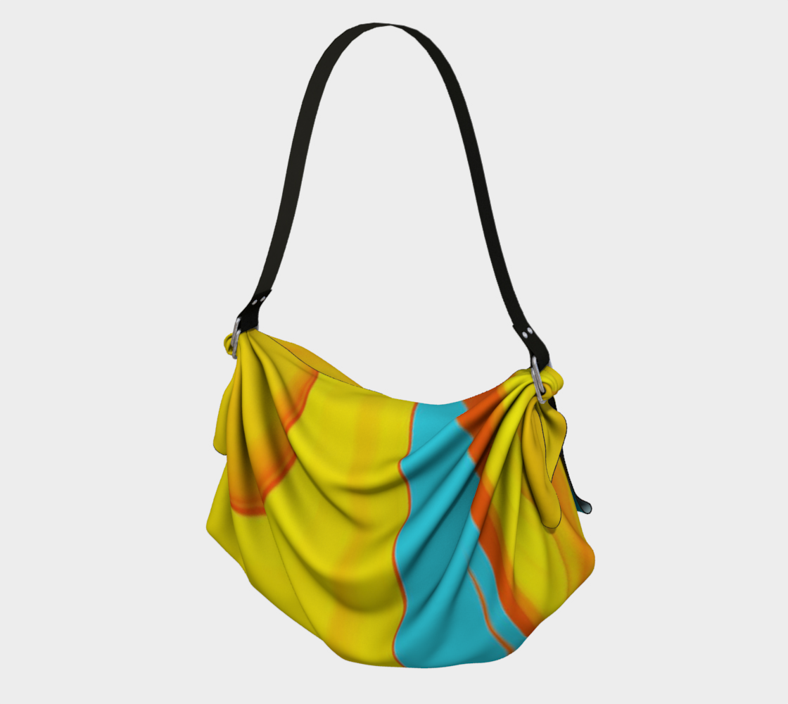 FIREBIRD ABSTRACT ORIGAMI TOTE preview