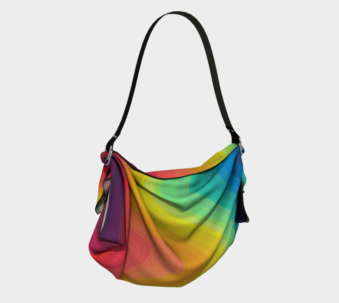 CHAKRA ABSTRACT ORIGAMI BAG preview #2