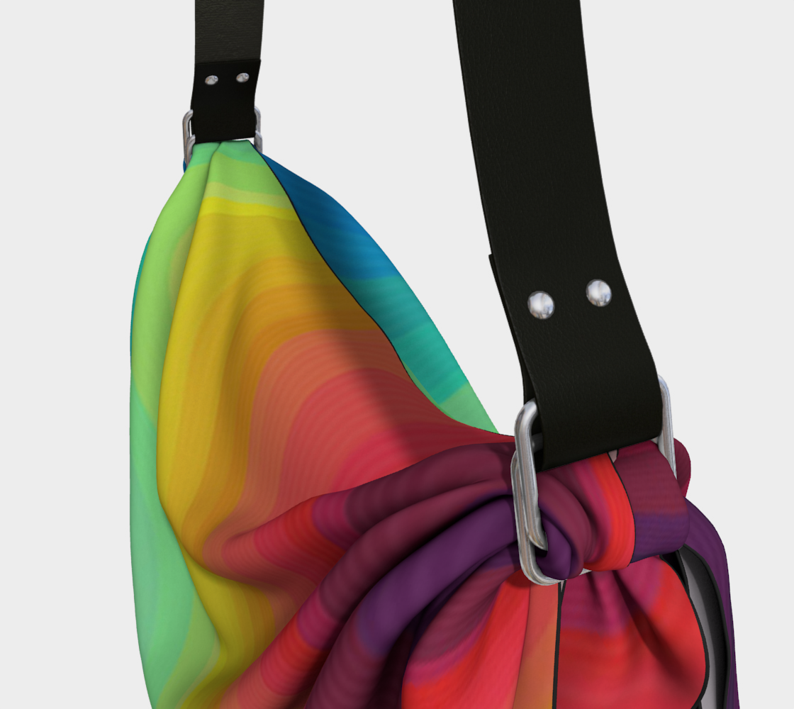CHAKRA ABSTRACT ORIGAMI BAG preview #3