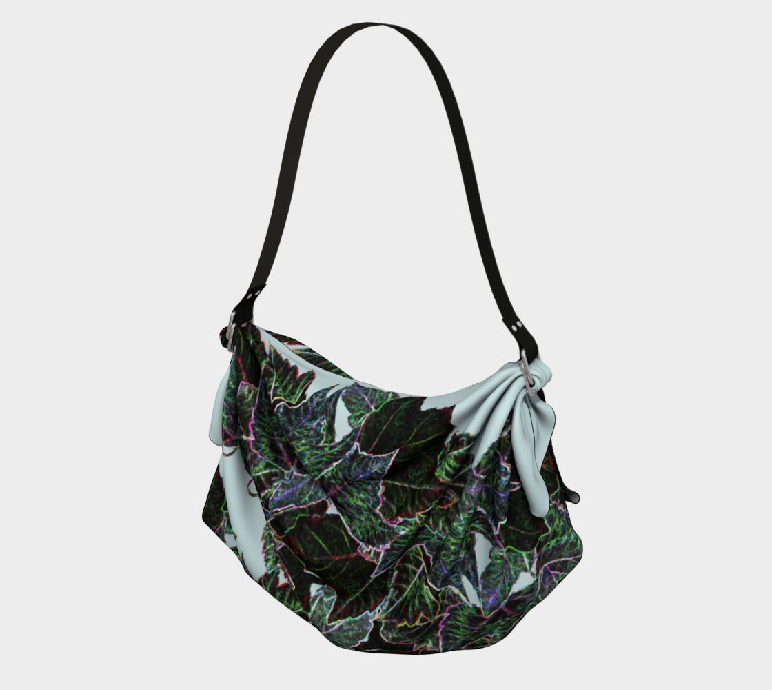Frosted Leaves Origami Tote  preview