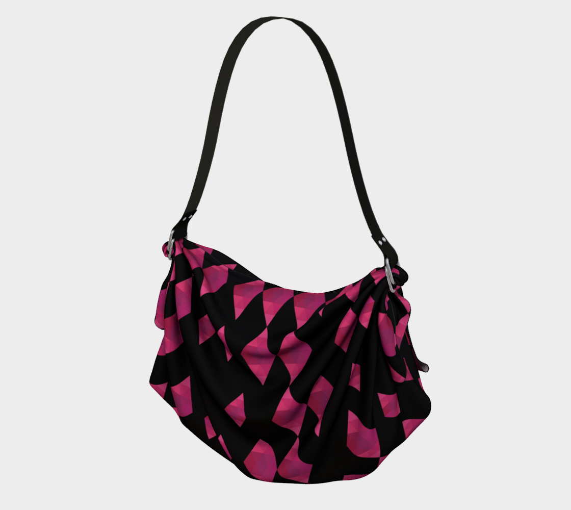 Classic Pink Diamond Origami Tote preview