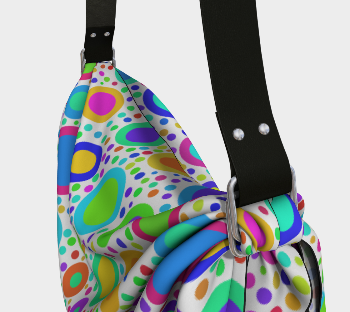 Crazy Dots Sling Tote preview #3