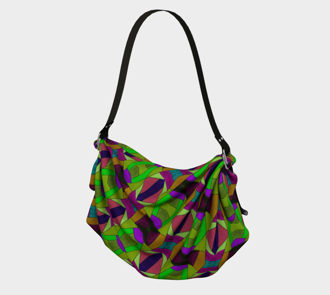 Green Weave Origami Tote  preview