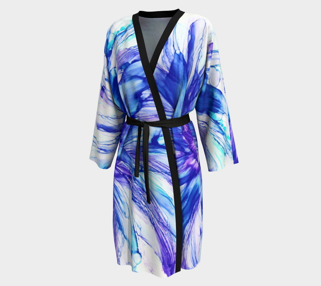 Abstract Blue Daisy preview