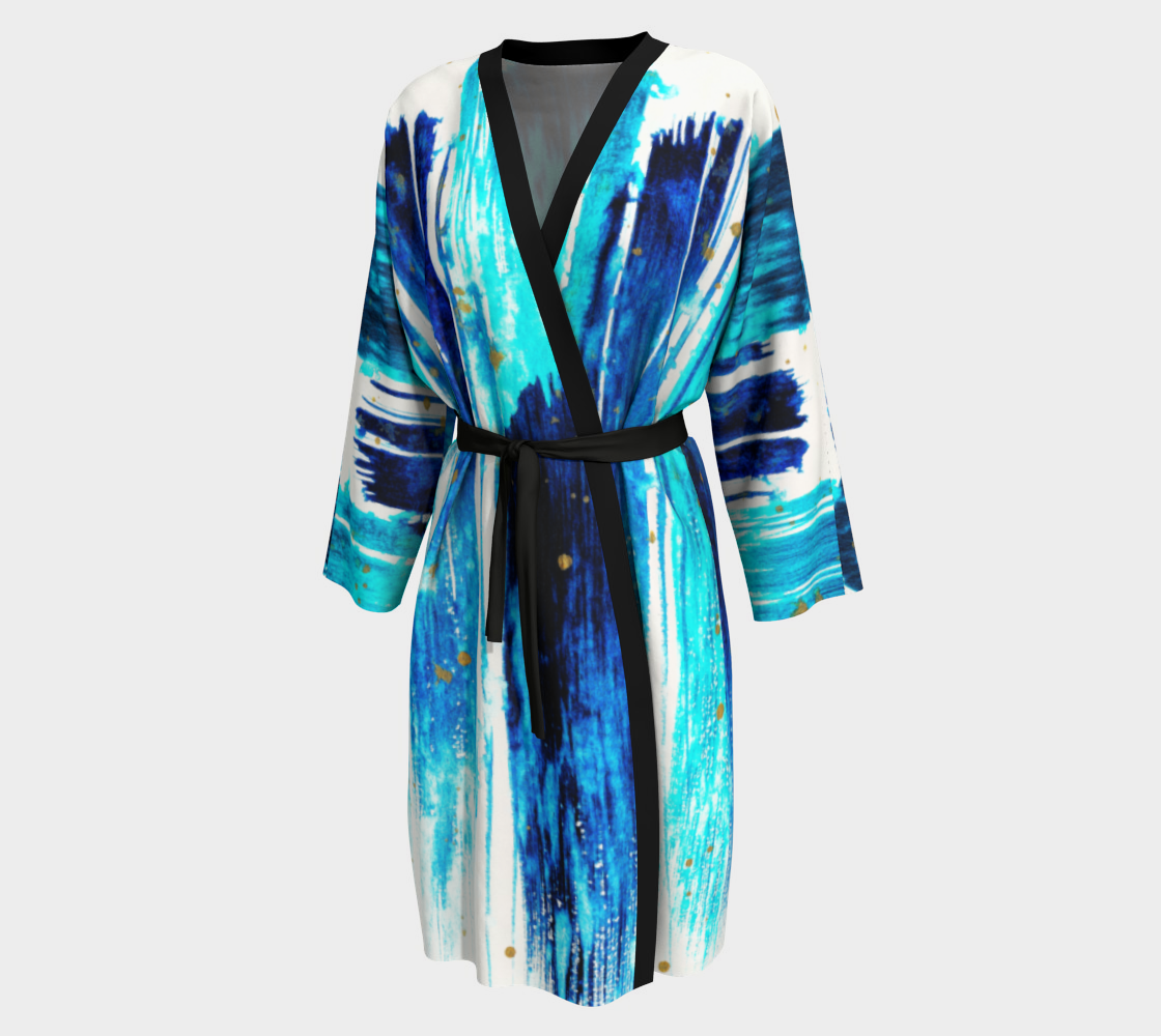 Boho Blue Stripes preview #1