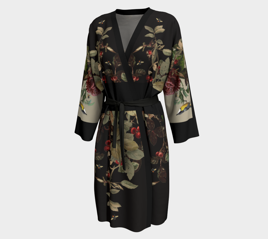 Vintage Beauty Long Peignoir Robe preview #1