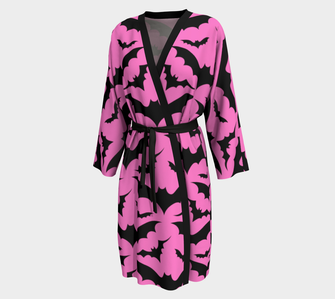 Pink Bat Peignoir Robe preview