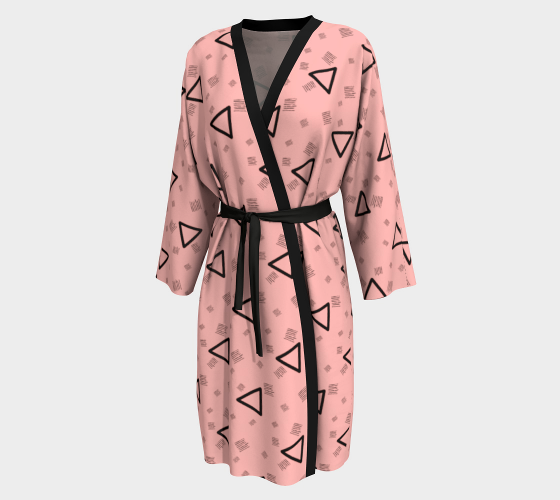 Triangles With Graffiti on Pink preview