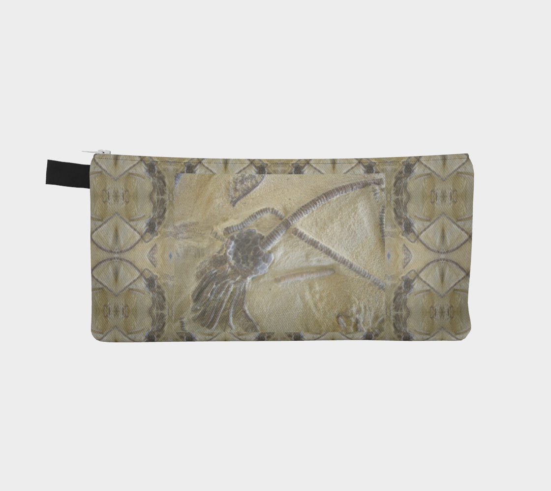 Fossil Crinoid Pencil Case preview #2