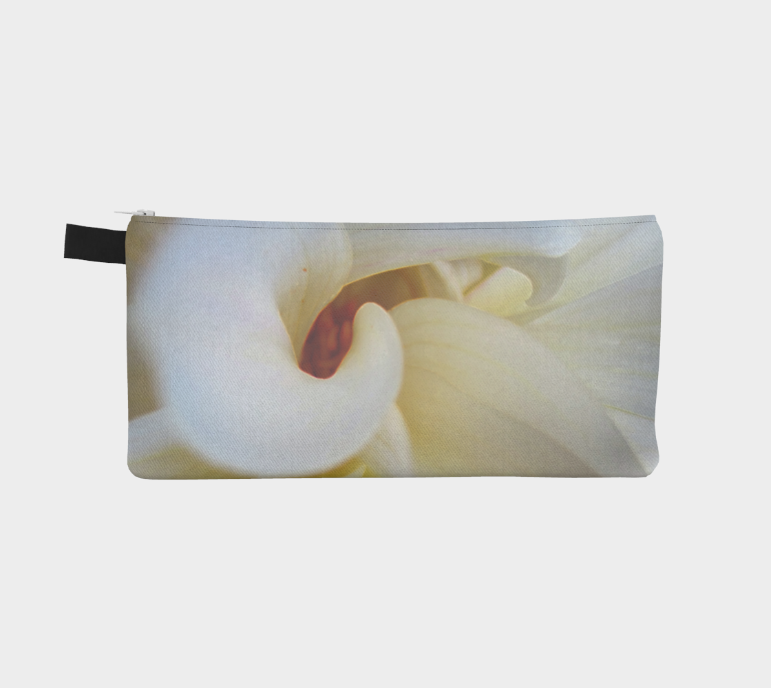 White Dahlia Study 3 Pencil Case preview #2