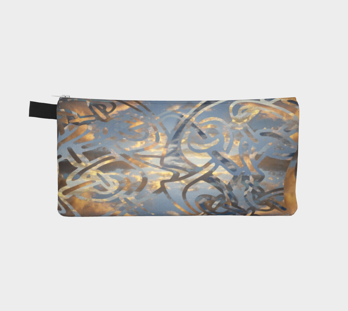 Swirling Celtic Sunset Pencil Case preview #2