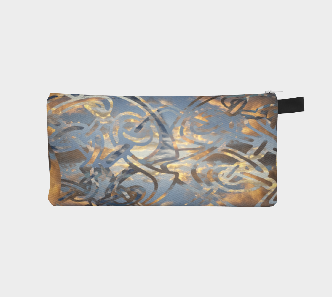 Swirling Celtic Sunset Pencil Case preview