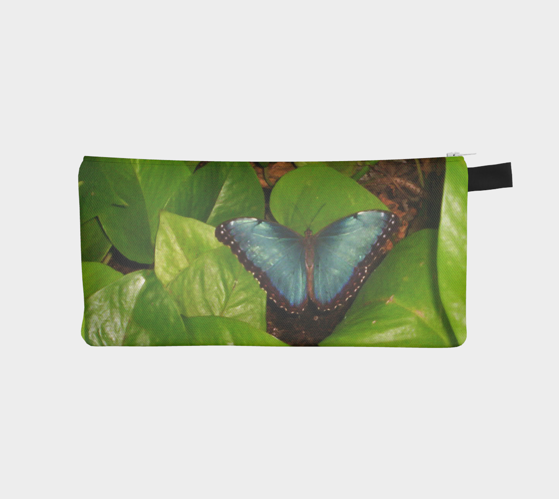 Blue Morpho Butterfly Pencil Case preview