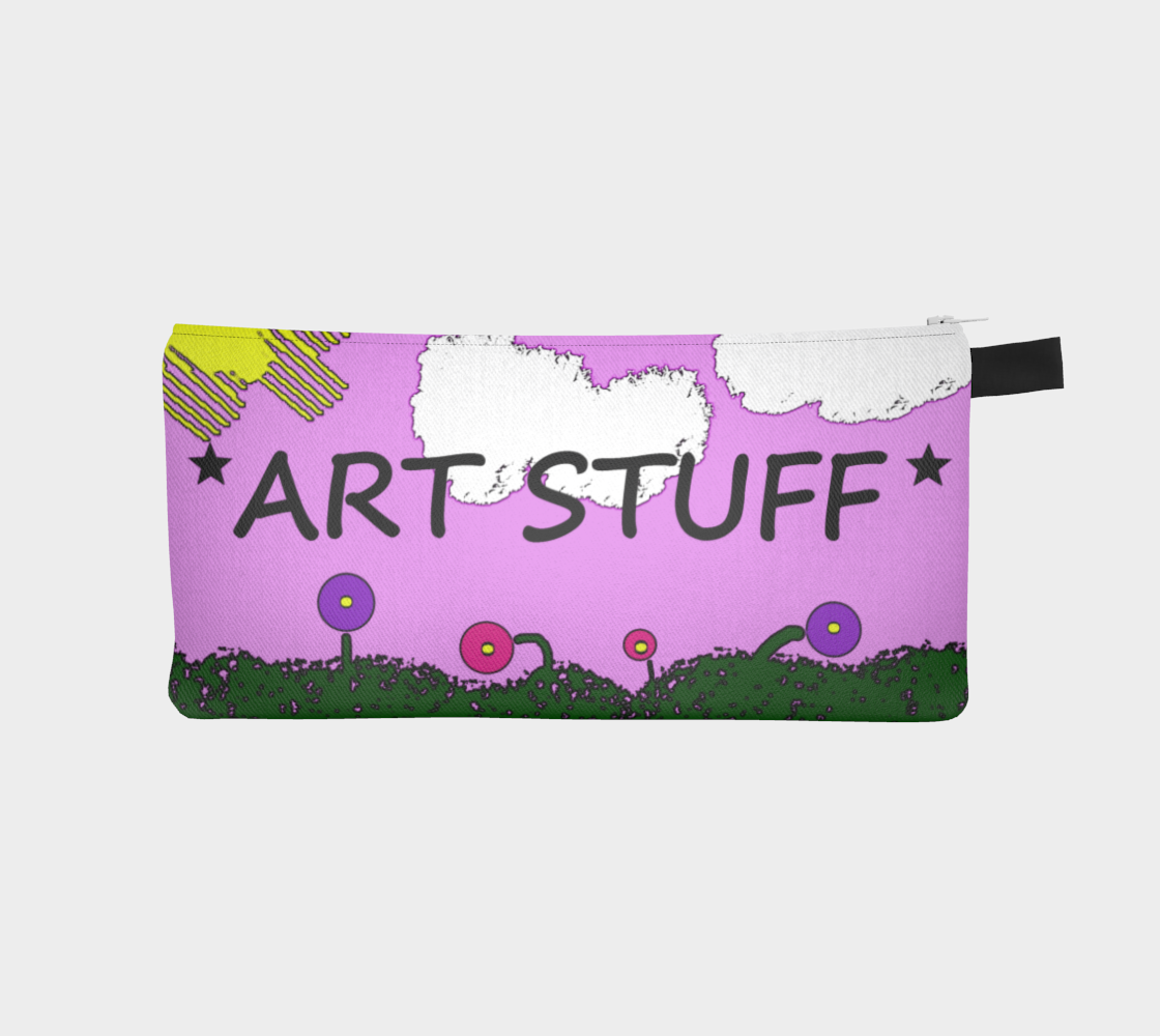 Art Stuff 1 - Pink Pencil Case preview