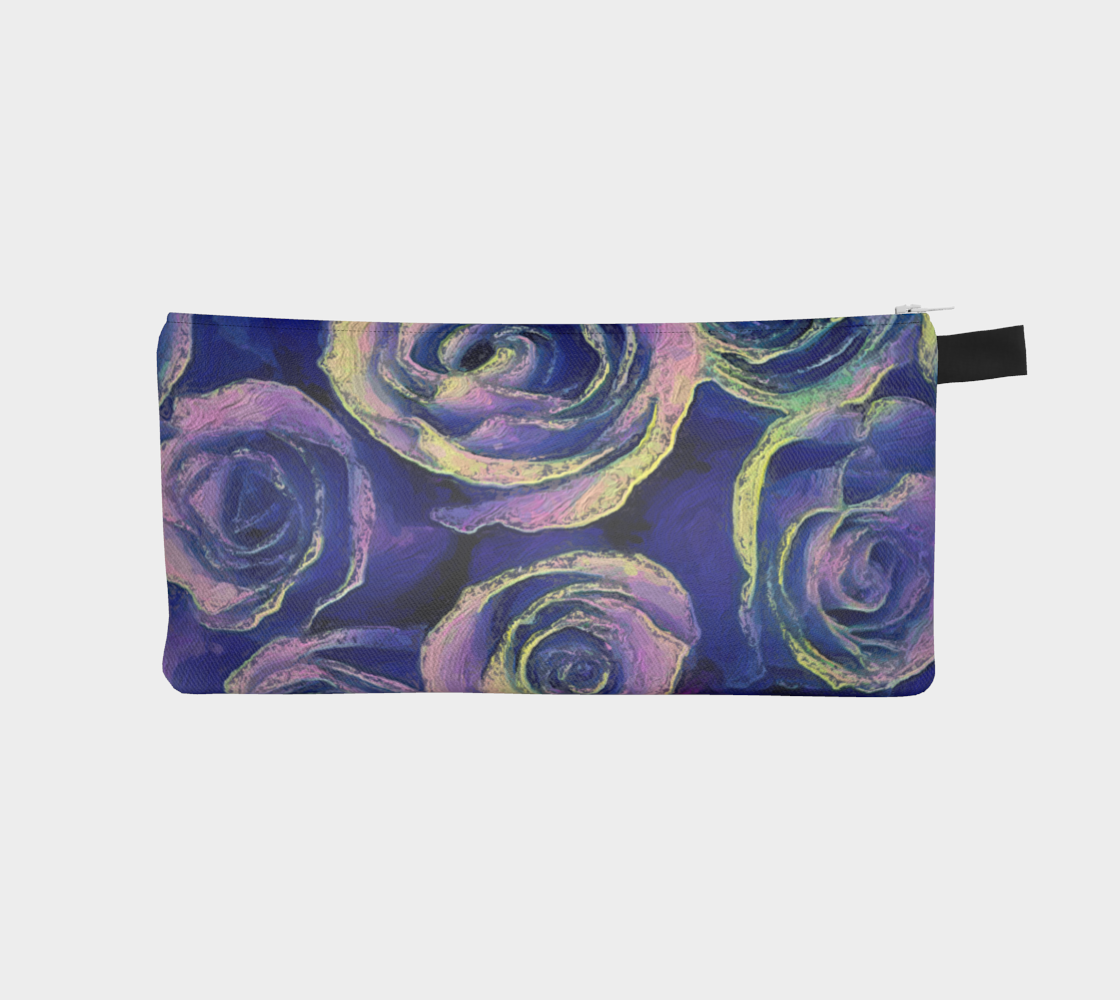 Purple Roses Pencil Case by Bryan Bromstrup preview