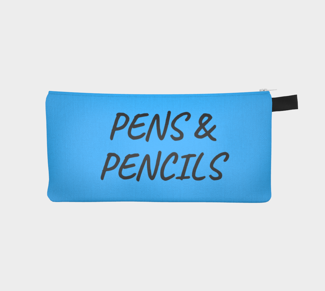 Pens and Pencils - Blue preview