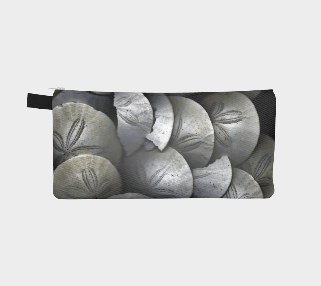 Aperçu de Pencil Case - Sand Dollars - Travel Pouch -Face Mask Protector Bag-Small Makeup Pouch #2
