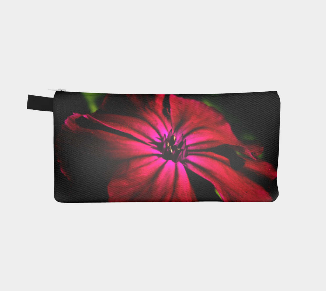 Purple Wild Flower Pencil Case preview #2