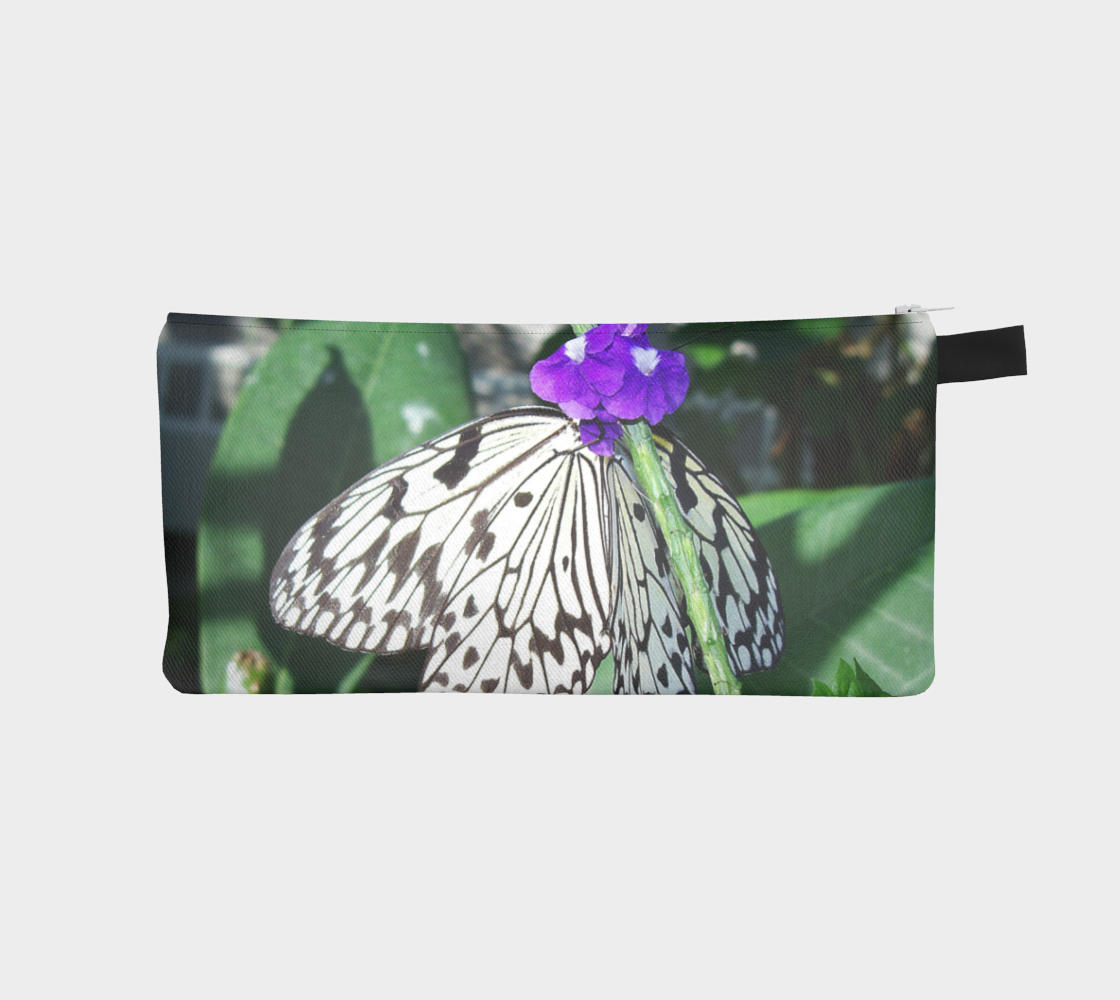 Rice Paper Butterfly Pencil Case Miniature #2