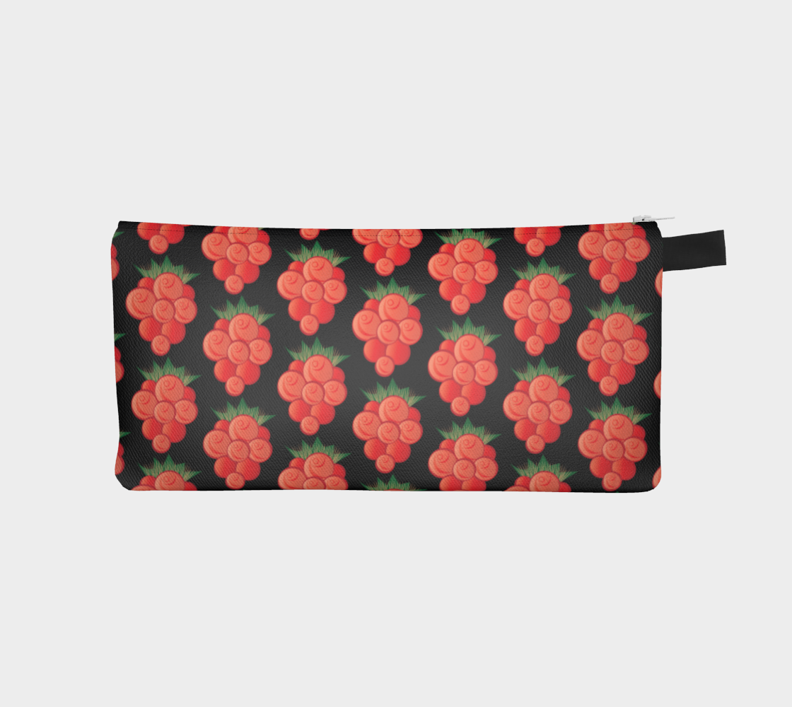 Aperçu de Salmonberry Pencil Case #1