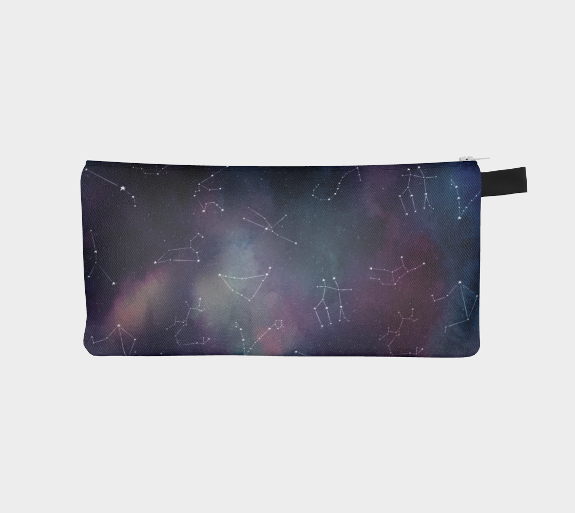 Zodiac galaxy pencil case preview
