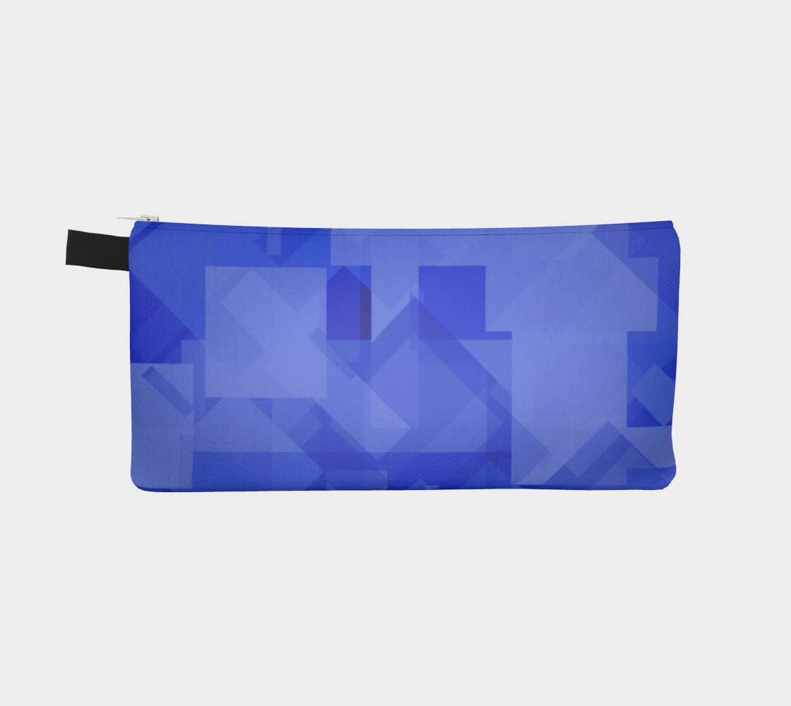 Blue is Better Pencil Case preview #2