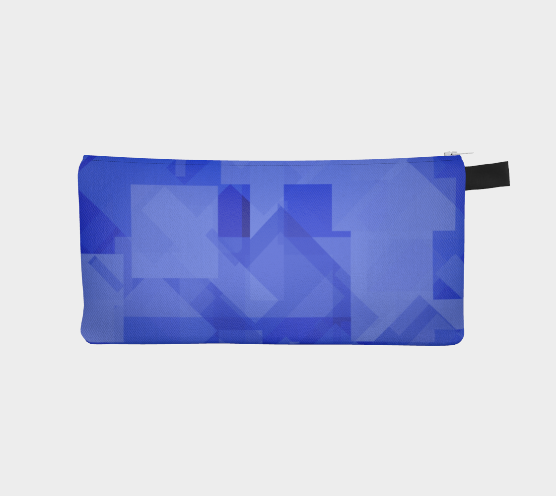 Blue is Better Pencil Case preview #1
