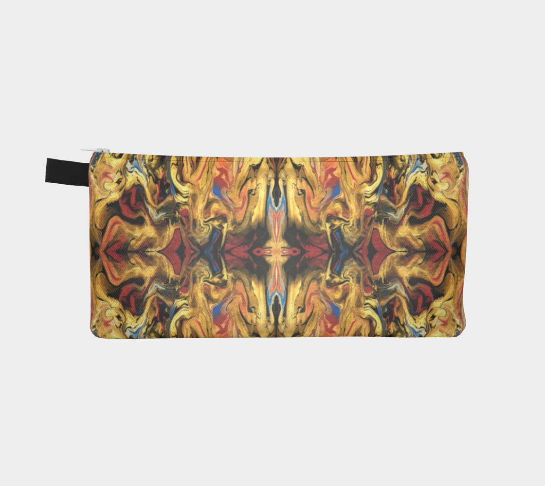 Lava Gold Pencil Case preview #2