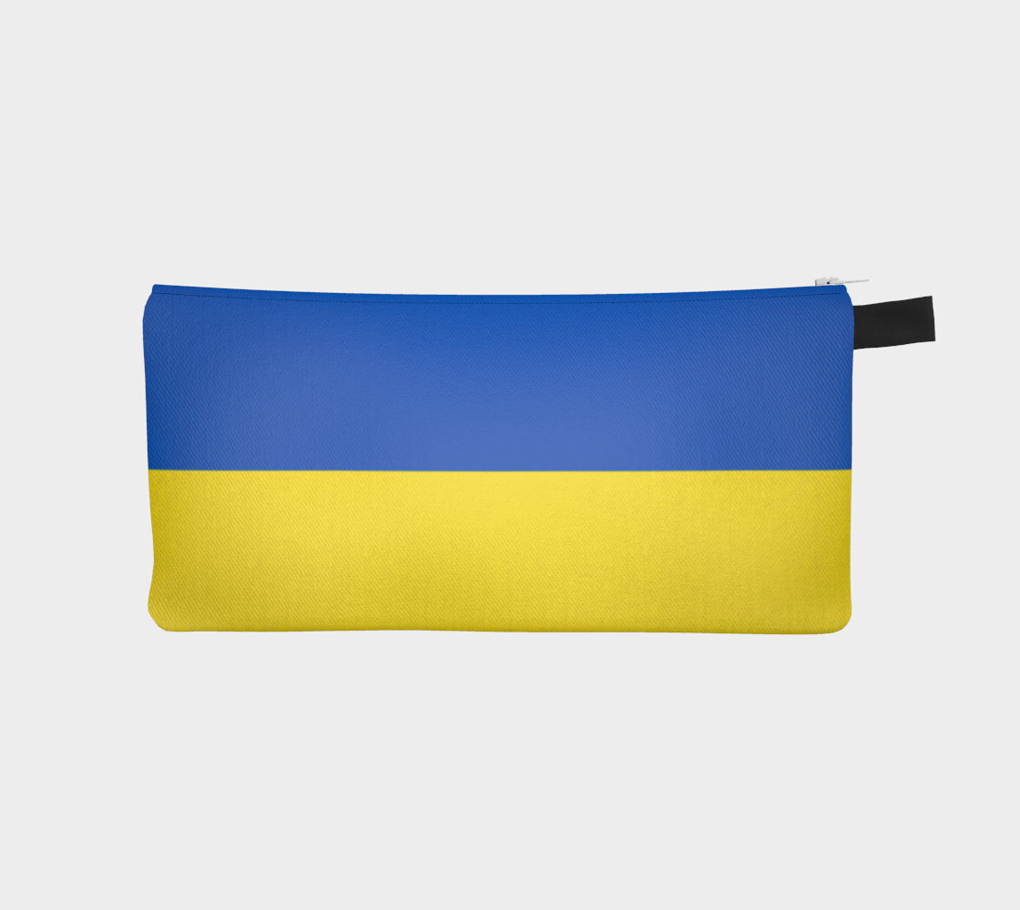 Aperçu de Flag of Ukraine in Blue Yellow Pencil Case, AWSSG