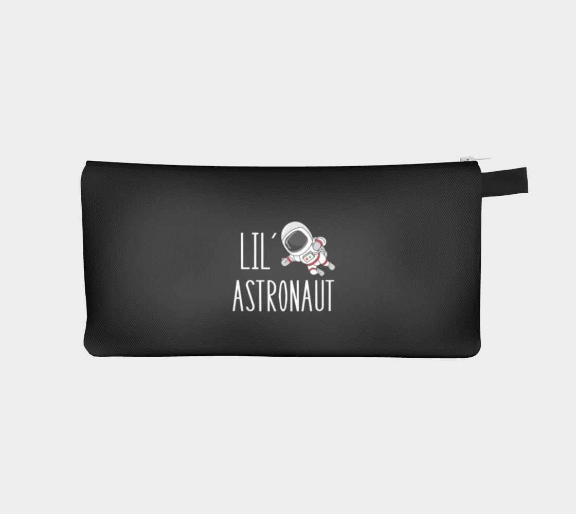 'Lil' Astronaut' (Black) Pencil Case preview