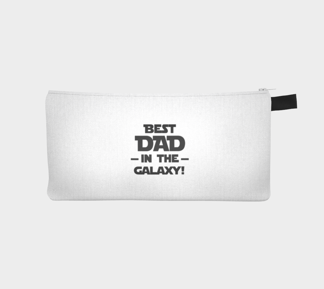 'Best Dad In The Galaxy!' (White) Pencil Case preview