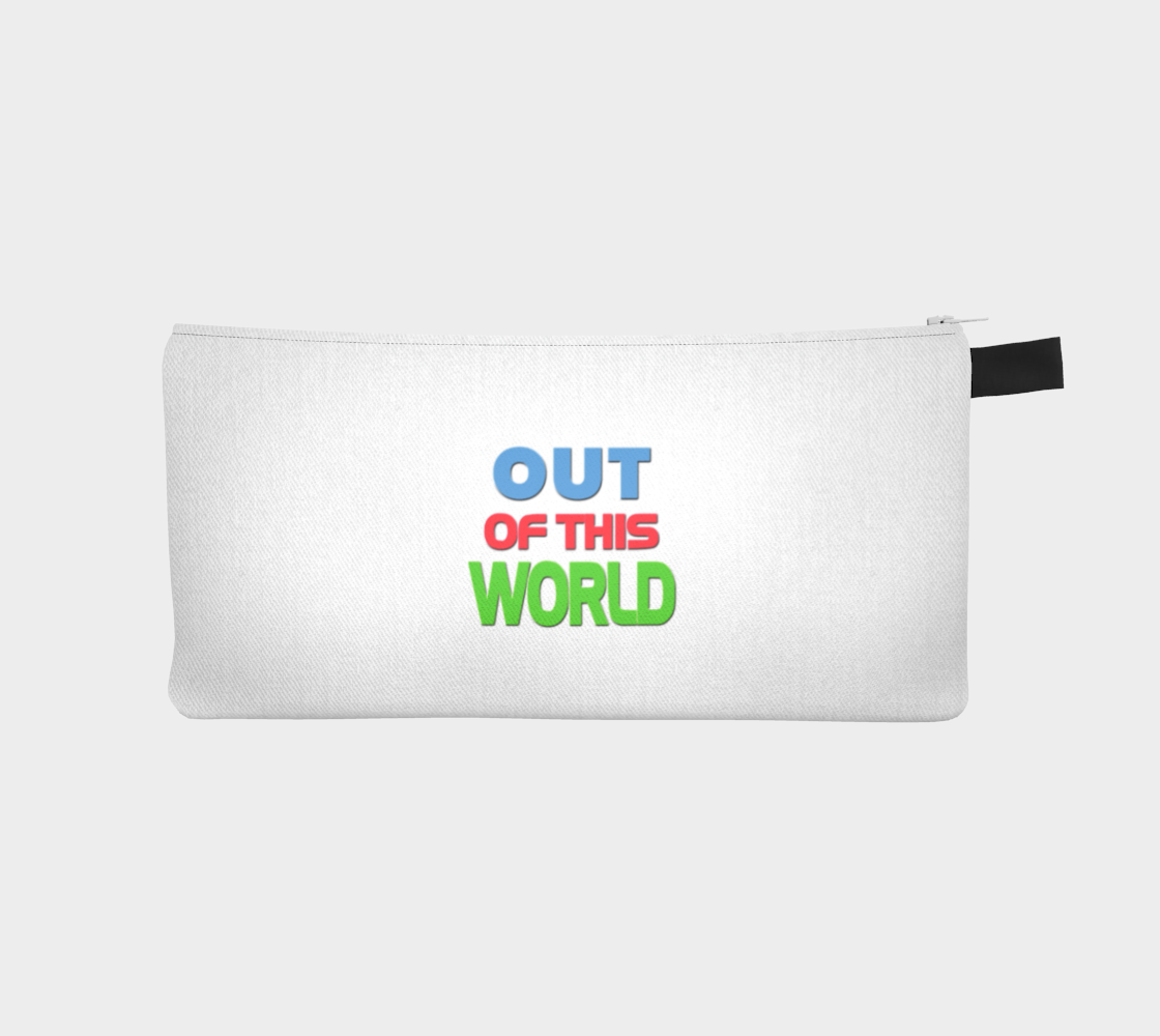 'Out Of This World' (White) Pencil Case preview