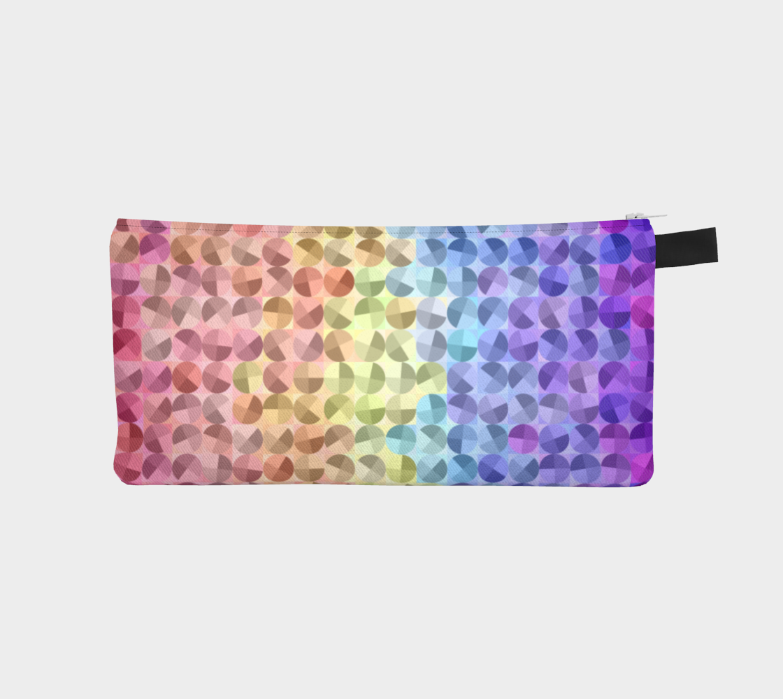 Groovy Modern Geometric Abstract Xenogender Pride Flag preview