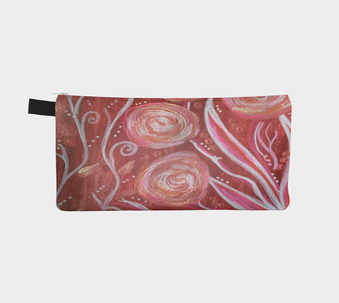 Moody Pink Abstract Pink Floral preview #2