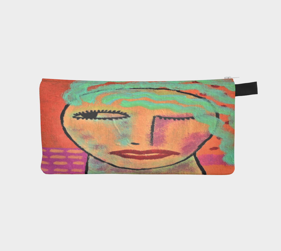 Funky Abstract Art Pencil Case preview