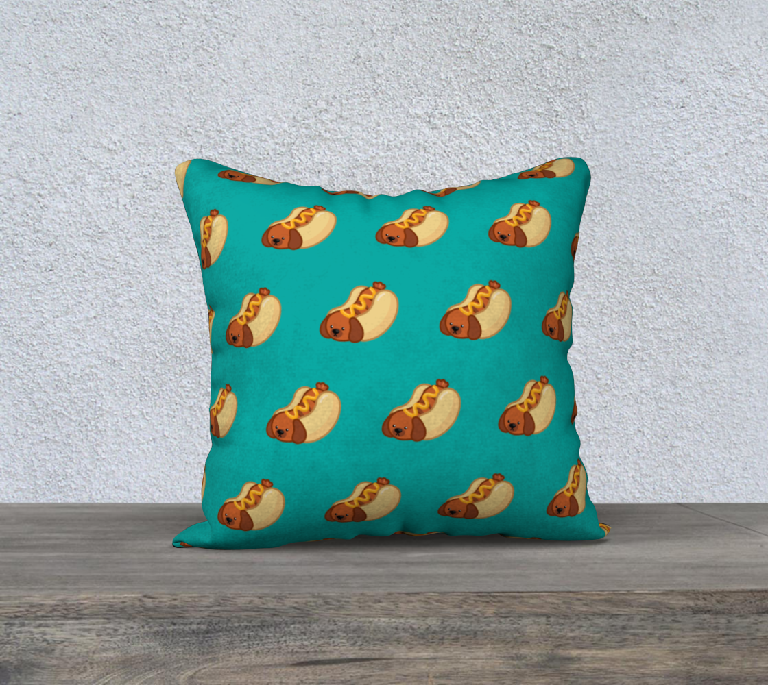 Hot Dog Pillow Case preview