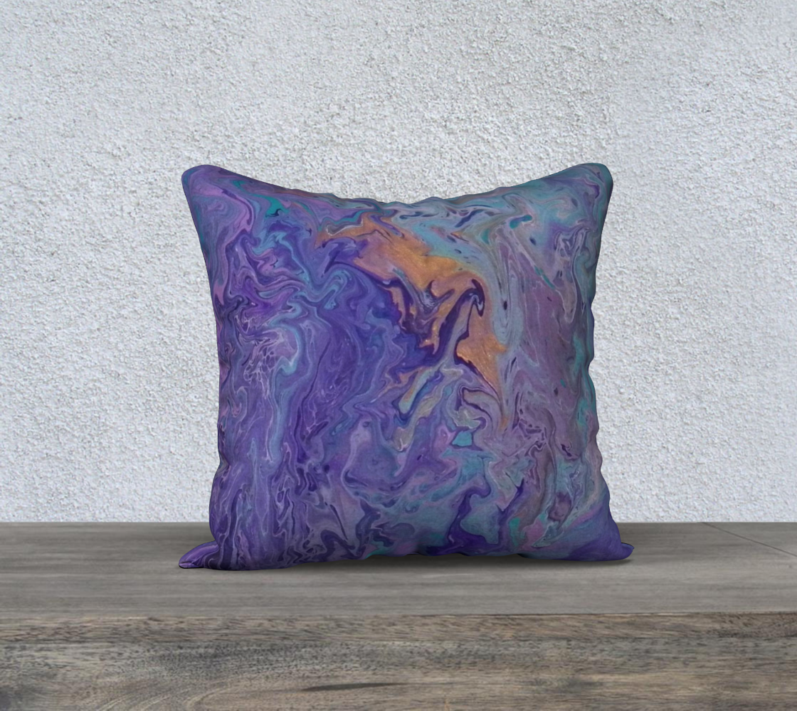 Aperçu de Lilac Ocean II Pillow Case Style1