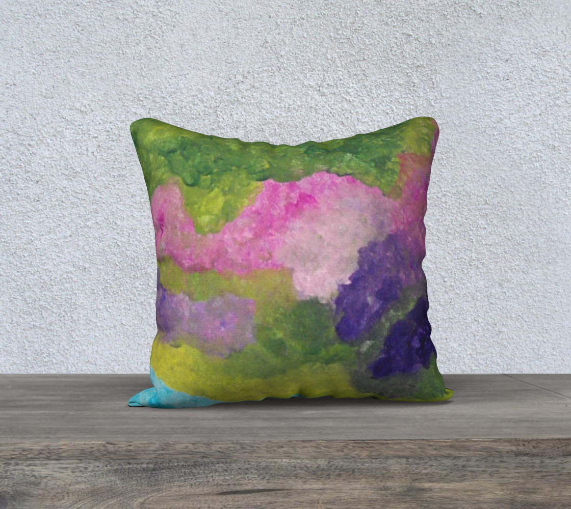 Aperçu de Lilac Garden Pillow Case Style1