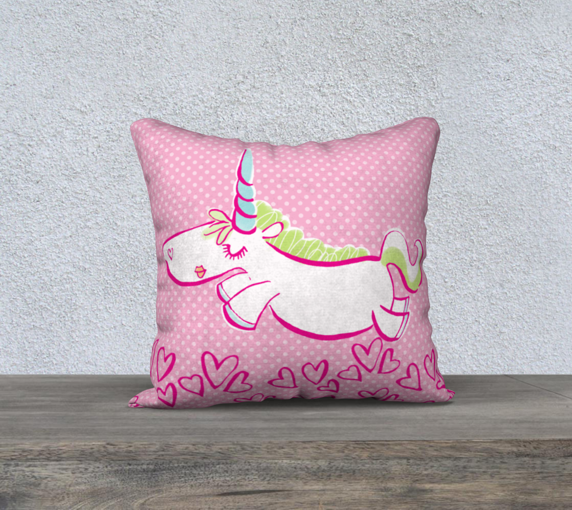 Unicorn pillow case preview