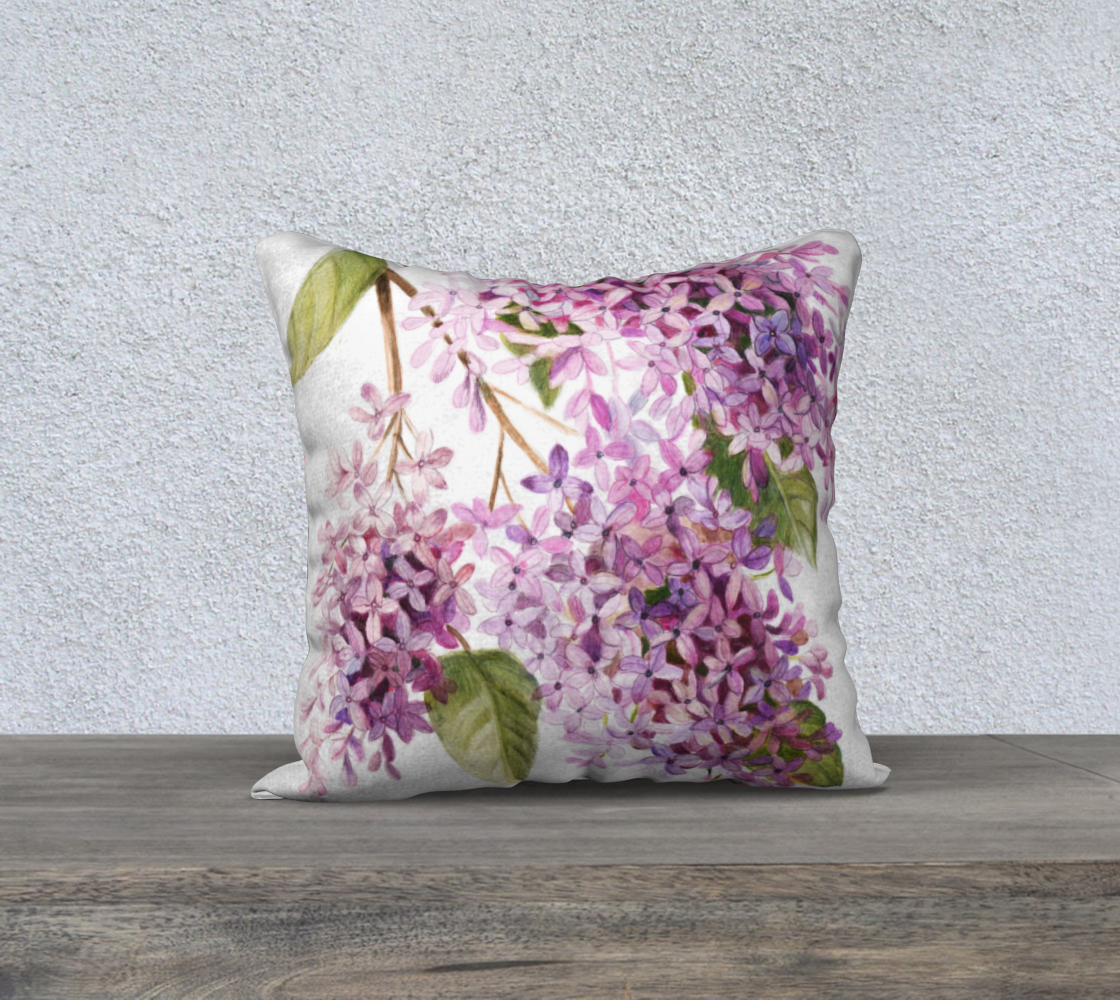 Lilacs Pillow Cover preview