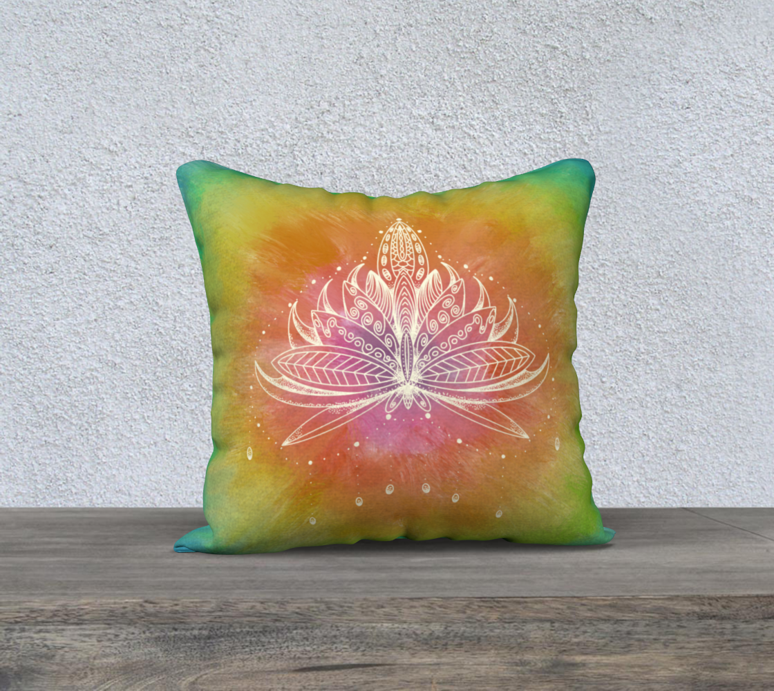 Lotus in Bloom - Pillow preview #1