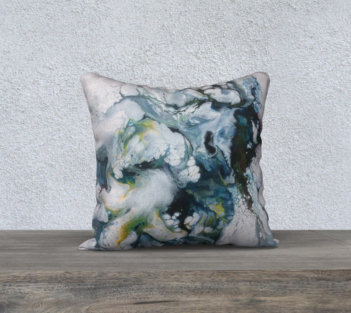 Aperçu de Le lys des glaces - Housse coussin 18’’ #2