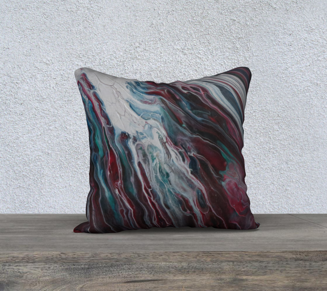 Aperçu de La fonte des éléments - Housse coussin 18'' #2
