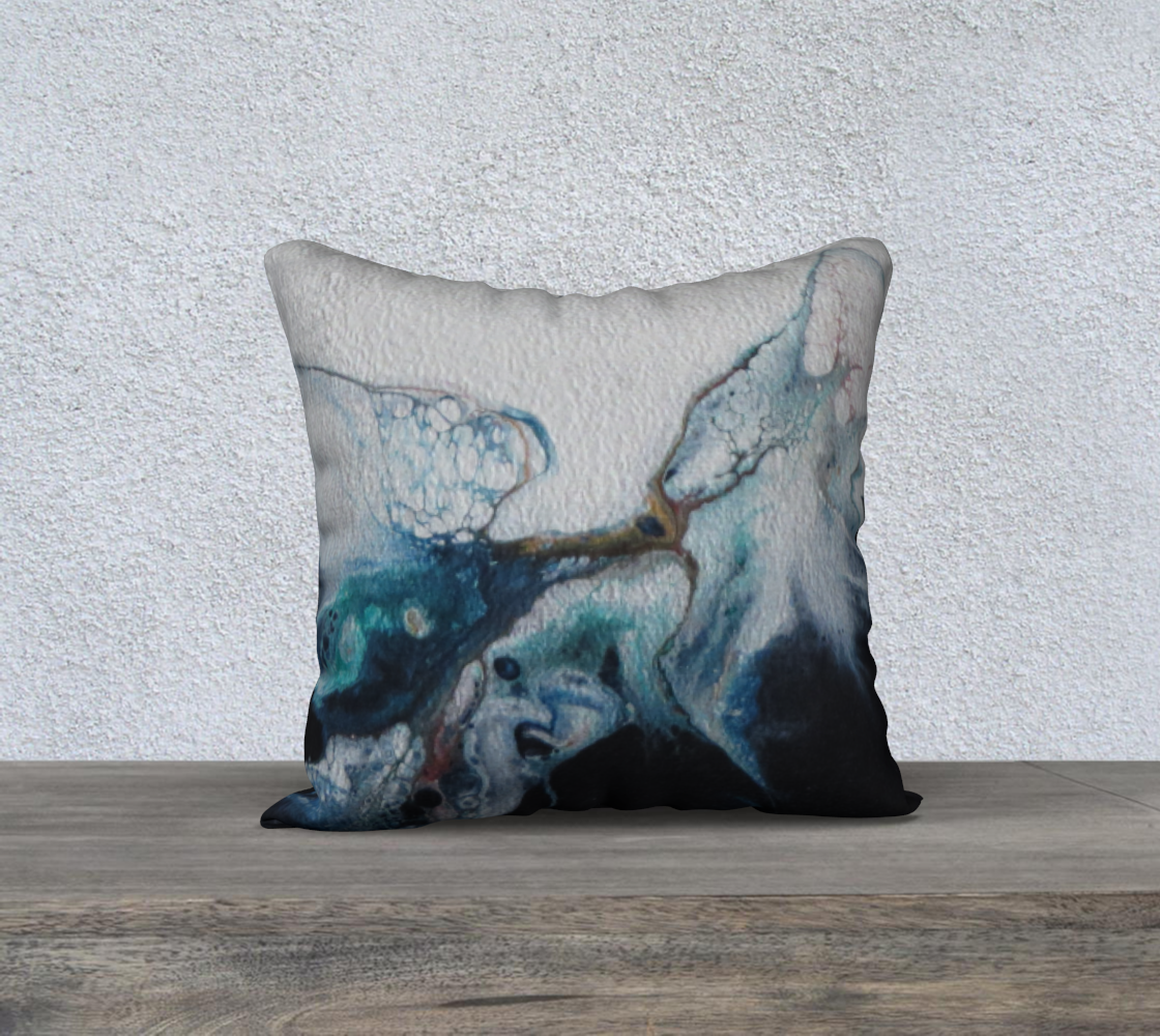 Aperçu de L'envol du papillon - #2 Housse coussin 18'' #2