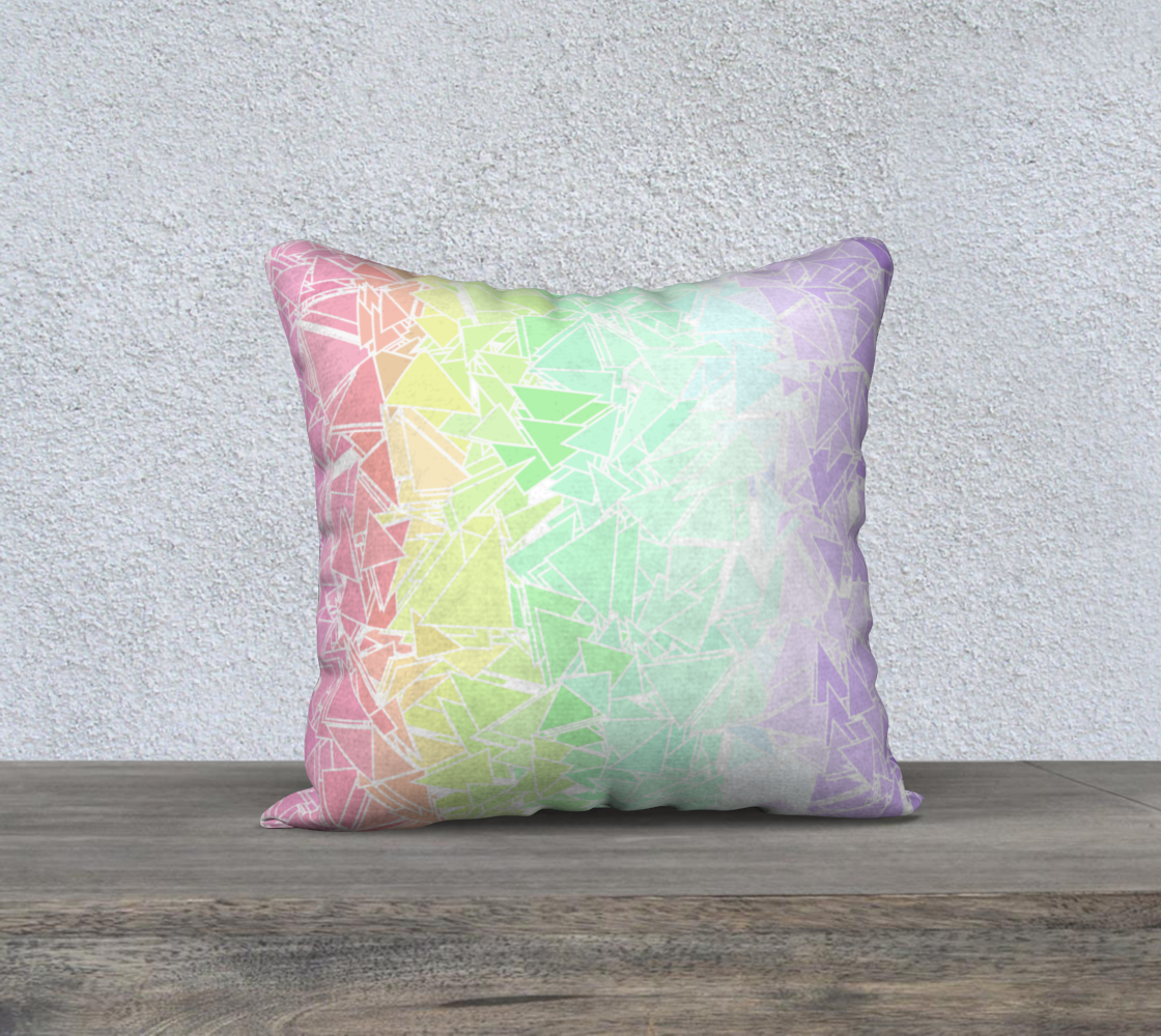 Groovy Boho Triangle Rainbow, 50% of profits donated to the Trevor Project! preview #1