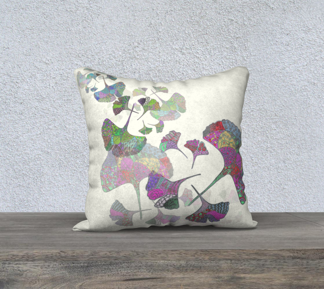 Gingko Leaf 18" x 18" Pillow Case preview